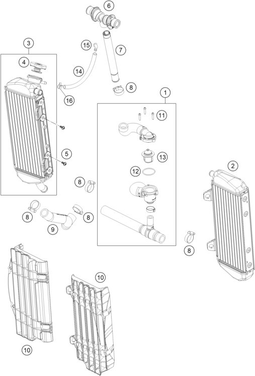 Náhled schématu COOLING SYSTEM