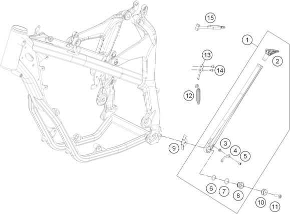 Náhled schématu SIDE / CENTER STAND