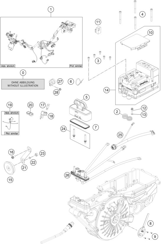 Náhled schématu WIRING HARNESS