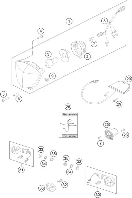 Náhled schématu LIGHTING SYSTEM