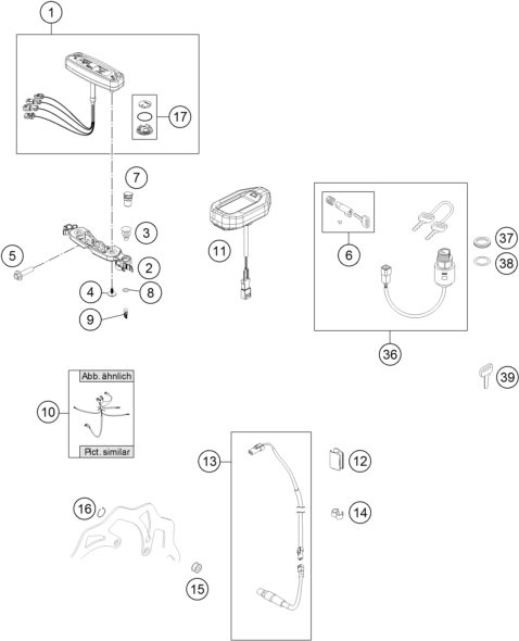 Náhled schématu INSTRUMENTS / LOCK SYSTEM