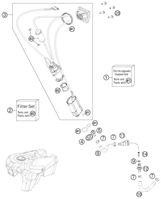 Náhled schématu FUEL PUMP