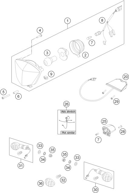 Náhled schématu LIGHTING SYSTEM