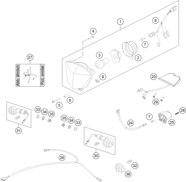 Náhled schématu LIGHTING SYSTEM