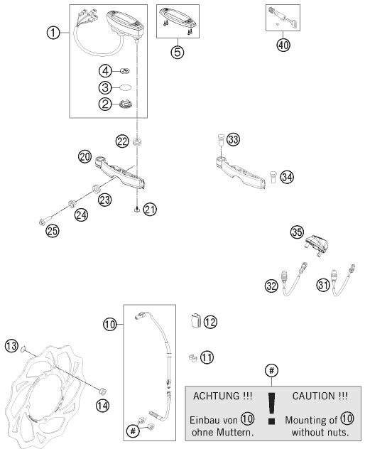 Náhled schématu INSTRUMENTS / LOCK SYSTEM