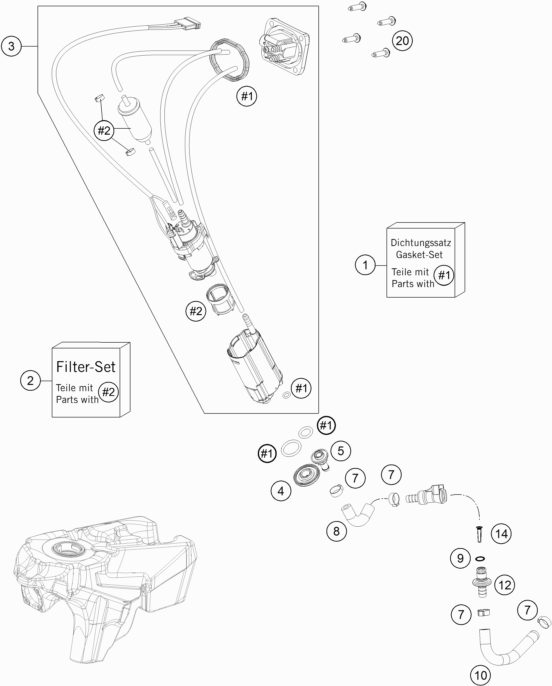 Náhled schématu FUEL PUMP