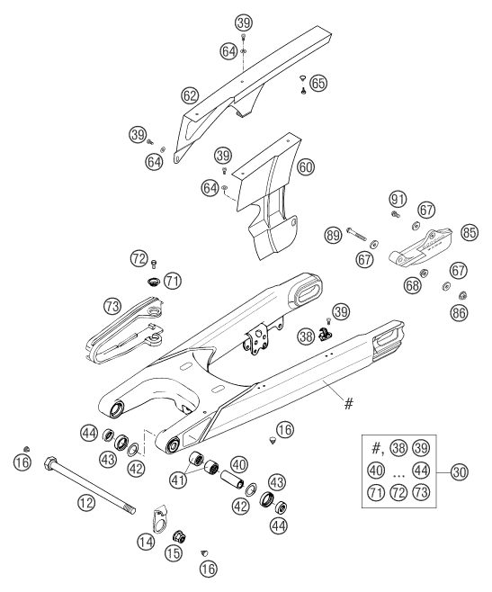 Náhled schématu SWING ARM