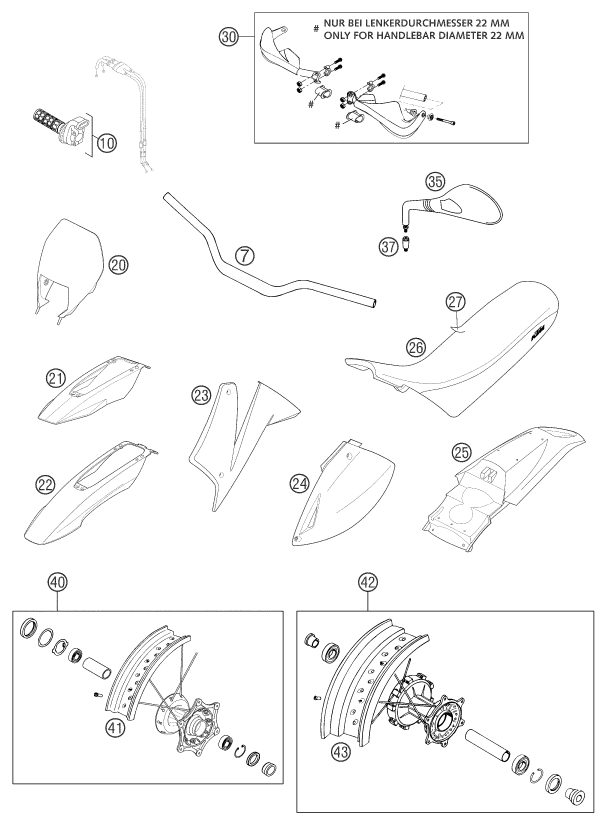 Náhled schématu NEW PARTS