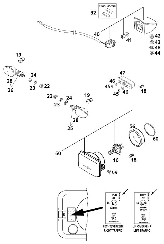Náhled schématu LIGHTING SYSTEM