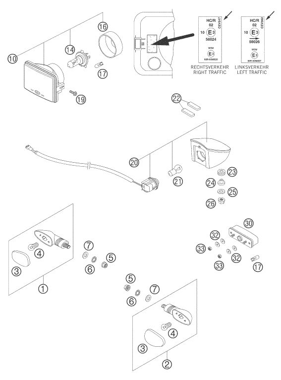 Náhled schématu LIGHTING SYSTEM