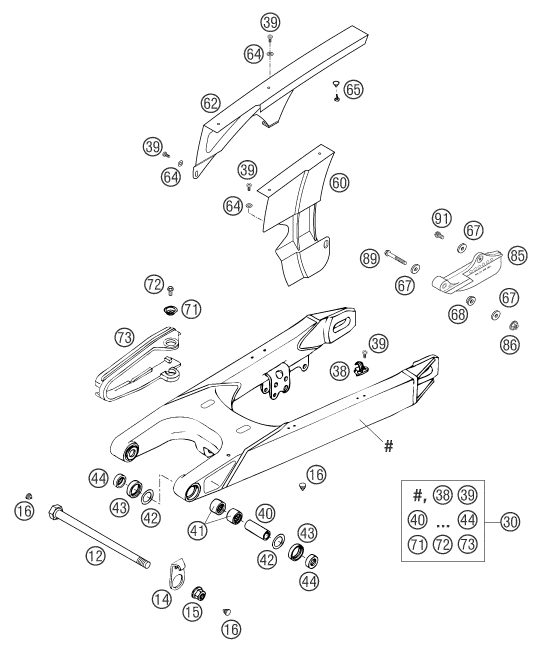 Náhled schématu SWING ARM