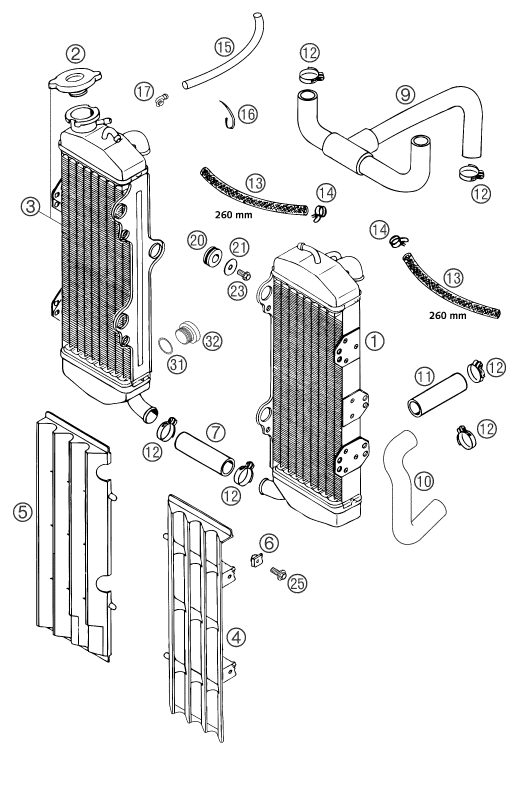 Náhled schématu COOLING SYSTEM