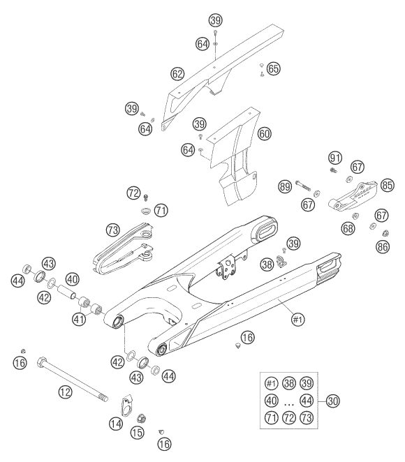 Náhled schématu SWING ARM
