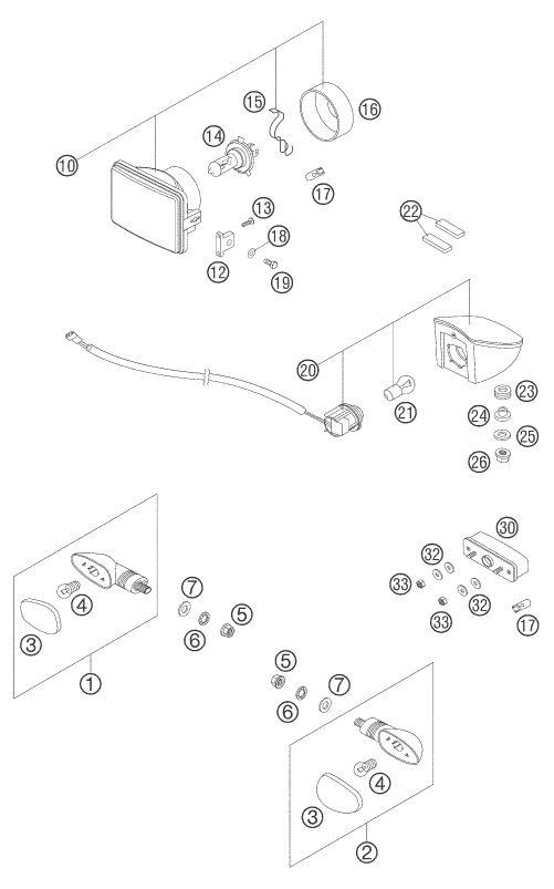 Náhled schématu LIGHTING SYSTEM