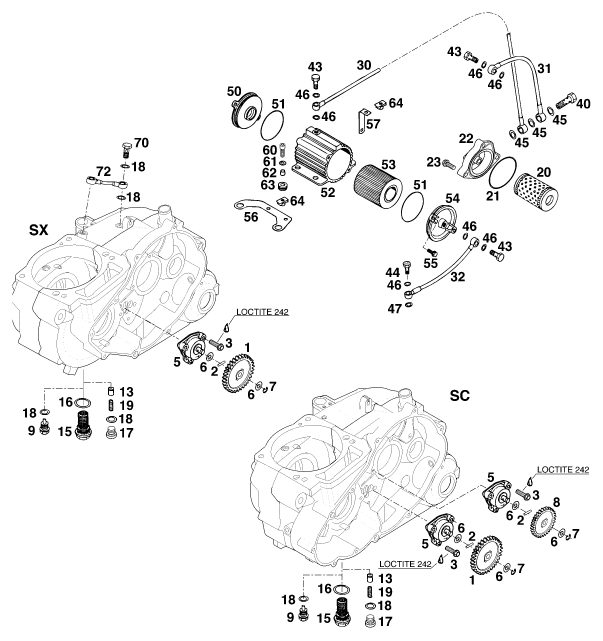 Náhled schématu LUBRICATING SYSTEM