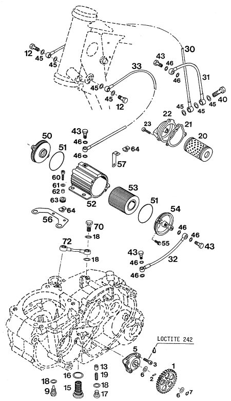 Náhled schématu LUBRICATING SYSTEM