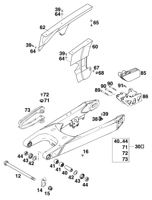 Náhled schématu SWING ARM