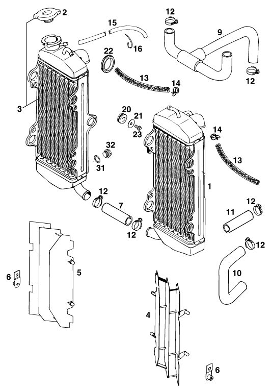 Náhled schématu COOLING SYSTEM