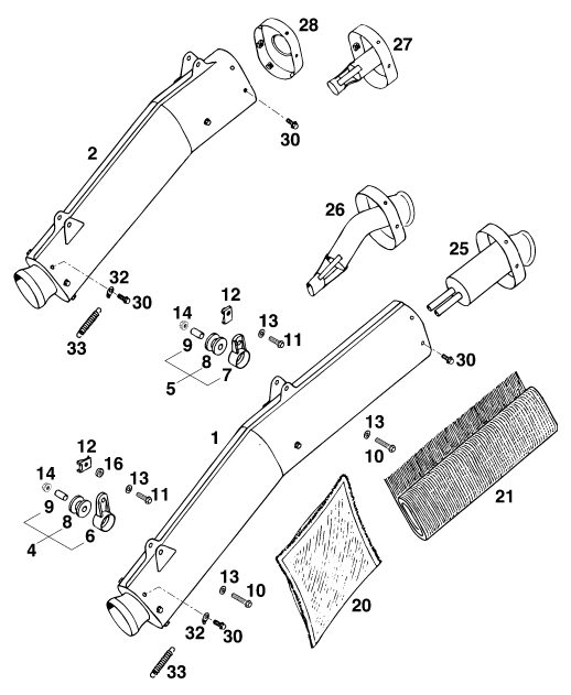 Náhled schématu MAIN SILENCER