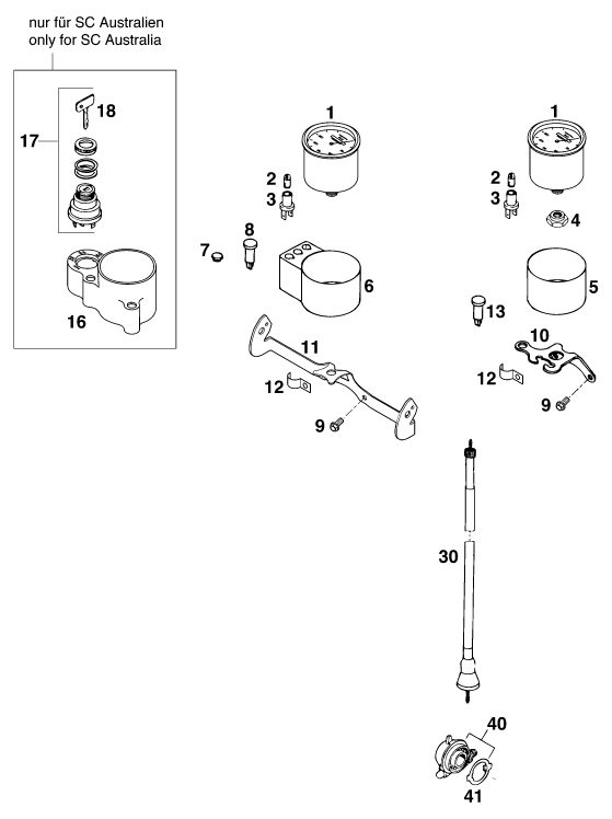 Náhled schématu INSTRUMENTS / LOCK SYSTEM