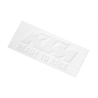 LOGO STICKER WHITE