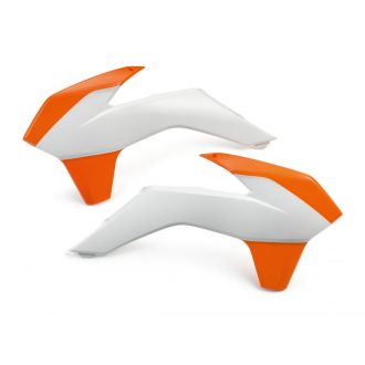 SPOILER KIT WHITE-ORANGE