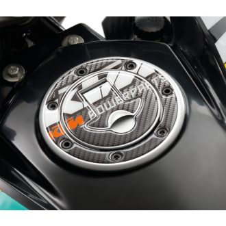 Fuel tank cap sticker