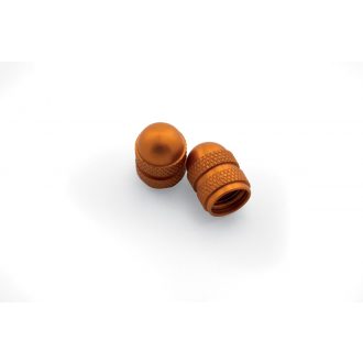 ORANGE VALVE STEM CAPS (2 PK)