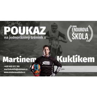 ENDUROVÁ ŠKOLA - MARTIN KUKLÍK + PŮJČENÍ MOTOCYKLU