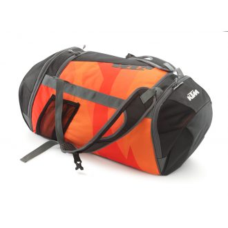 ORANGE DUFFLE BAG