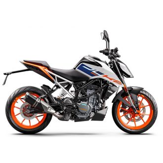 KTM 125 DUKE 2023 BÍLÁ
