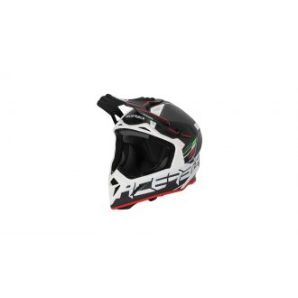 ACERBIS přilba STEEL CARBON 22-06 černá/červená