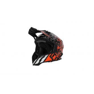 ACERBIS přilba STEEL CARBON 22-06 černá/fluo oranž