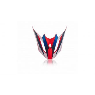 ACERBIS kšilt přilby Profile 4.0 modrá/červená 