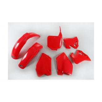 sada plastů pasuje na Honda CR250 95-96 125 95-97 červená 