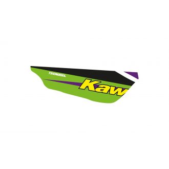 potah sedla pasuje na KX 94-98 Team Kawasaki 98 zelená/černá 