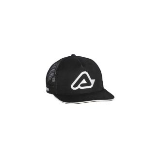 ACERBIS kšiltovka C LOGO černá/bílá 