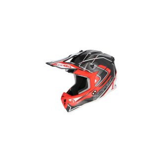 ACERBIS přilba Linear 2206 šedá/červená