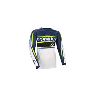 ACERBIS dres MX LINEAR LUGO modrá/žlutá