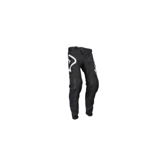 ACERBIS motokros kalhoty MX LINEAR VENTED černá/bílá