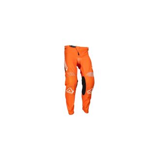 ACERBIS motokros kalhoty MX LINEAR LUGO oranž/bílá
