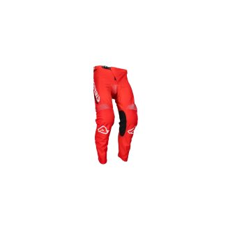 ACERBIS motokros kalhoty MX LINEAR LUGO červená/bílá