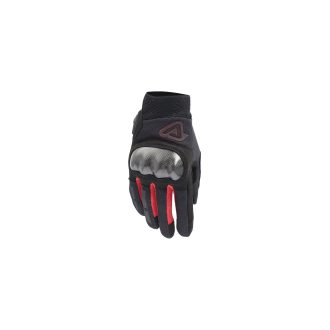 Acerbis rukavice CE RAMSEY MY VENTED PRO černá/červená
