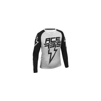 dres junior J-KID BLIZZARD šedá/černá vel. XL