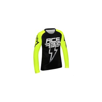 dres junior J-KID BLIZZARD černá/bílá vel. M