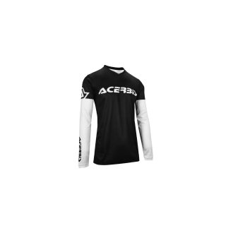 dres MX J-TRACK INC 2.0 černá/bílá vel. M