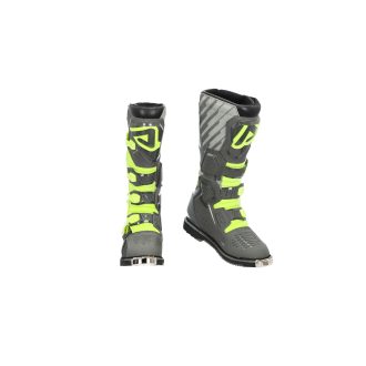 boty X-RACE šedá/fluo žlutá vel. 45