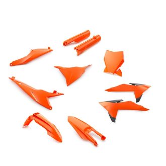 Sada plastů KTM SX 2025 + - oranžová / černá / bílá / modrá