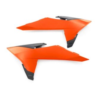 Spoilery nádrže KTM SX 2025+ sada - Oranžová / bílá / černá