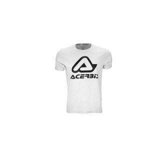ACERBIS triko ERODIUM bílá